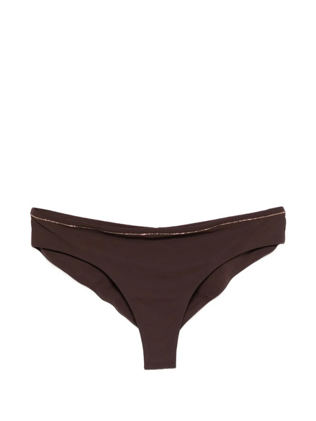  Brunello Cucinelli Brown Bikini Bottom 