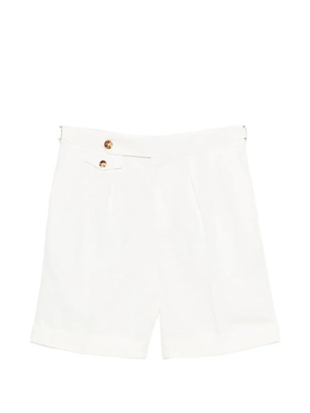  Brunello Cucinelli Button-fastening Shorts - White 