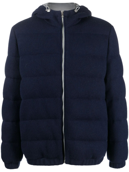  Brunello Cucinelli Cashmere Down Jacket - Blue 