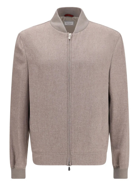  Brunello Cucinelli Cashmere Jacket - Neutrals 