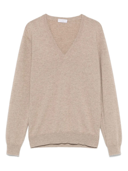  Brunello Cucinelli Cashmere Sweater - Neutrals 