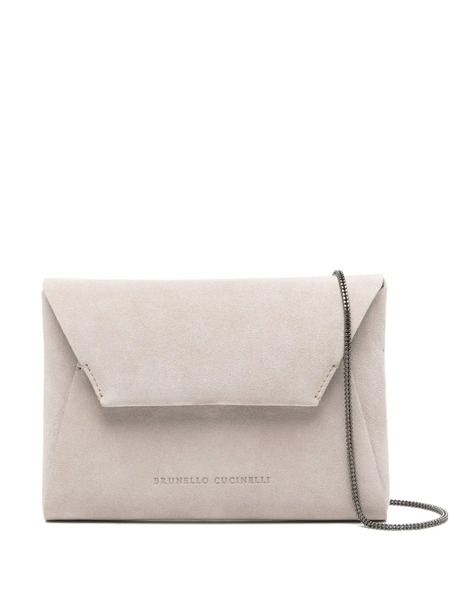  Brunello Cucinelli Chain-strap Mini Bag - Grey 