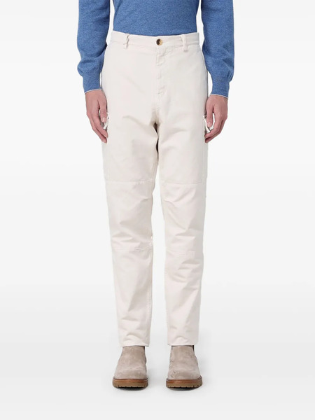  Brunello Cucinelli Cotton Trousers - White 