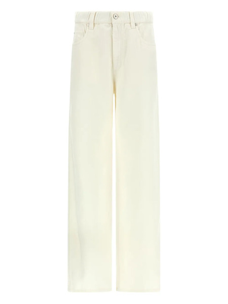  Brunello Cucinelli Elastic Waistband Pocket Trousers - Neutrals 