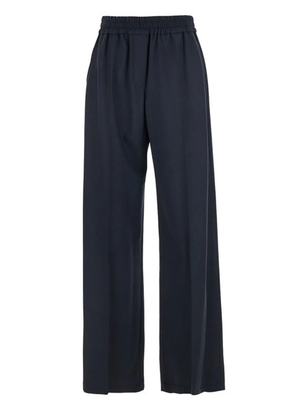  Brunello Cucinelli Elasticated-waist Trousers - Blue 