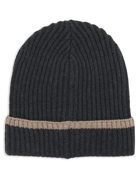  Brunello Cucinelli Embellished Cashmere Beanie - Black 
