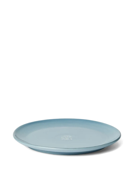  Brunello Cucinelli Embossed Charger Plate (32cm) - Blue 