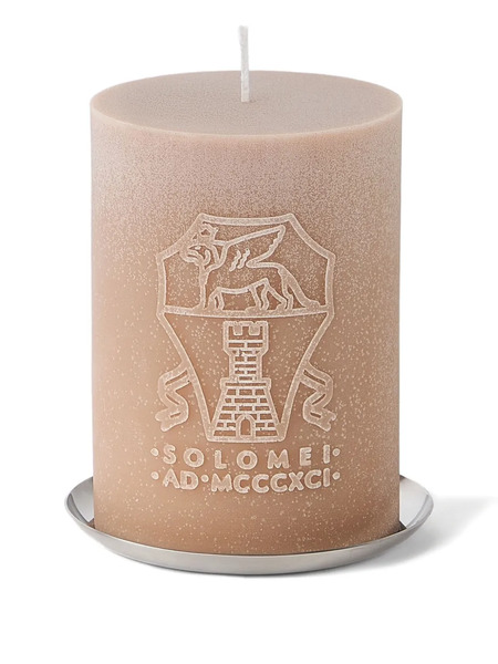  Brunello Cucinelli Embossed-steel Base Candle - Neutrals 