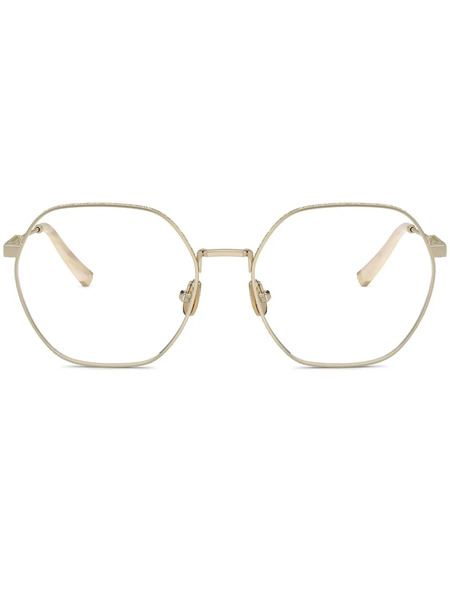  Brunello Cucinelli Geometric-frame Glasses - Gold 