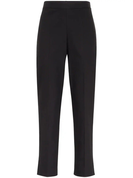  Brunello Cucinelli High-waisted Cropped Trousers - Black 