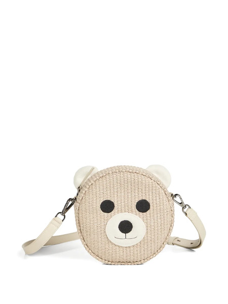  Brunello Cucinelli Kids Bear Cross Body Bag - Neutrals 
