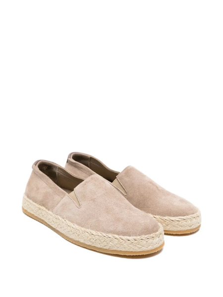  Brunello Cucinelli Kids Espadrille Trim Loafer - Neutrals 