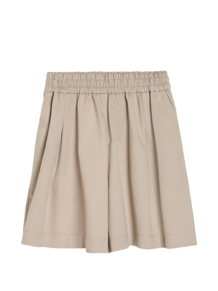 Brunello Cucinelli Kids Interlock Bermuda Shorts - Neutrals 