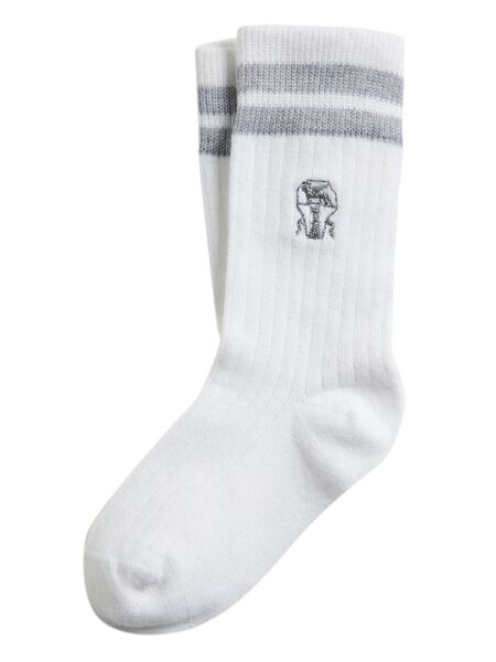  Brunello Cucinelli Kids Knitted Socks - White 