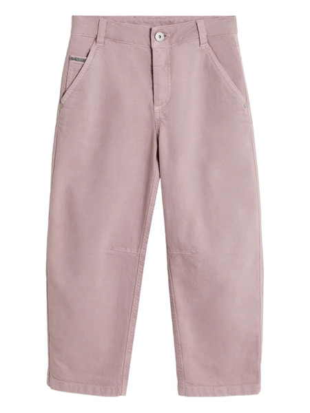  Brunello Cucinelli Kids Monili-chain Trousers - Pink 