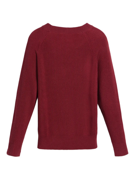  Brunello Cucinelli Kids Ribbed Sweater - Red 