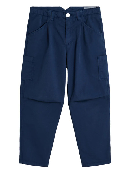  Brunello Cucinelli Kids Side-pocket Trousers - Blue 