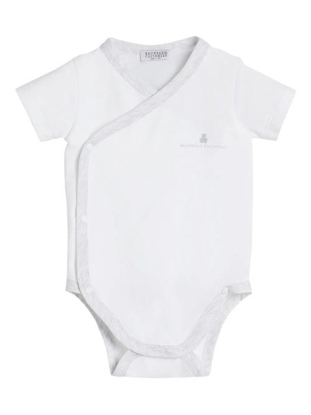  Brunello Cucinelli Kids Stretch-cotton Body - White 