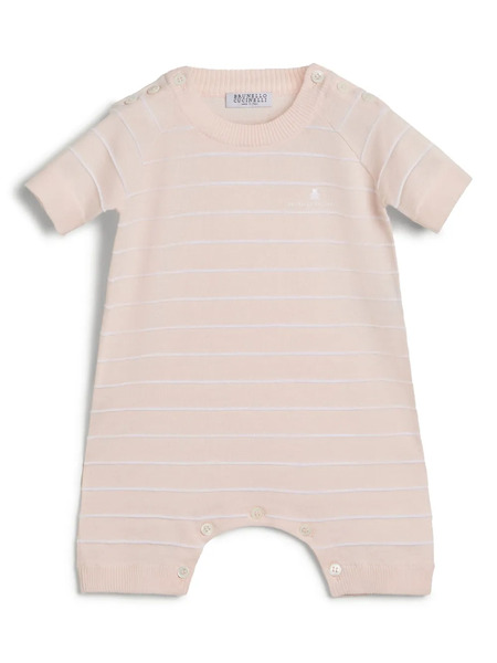  Brunello Cucinelli Kids Striped Body - Pink 