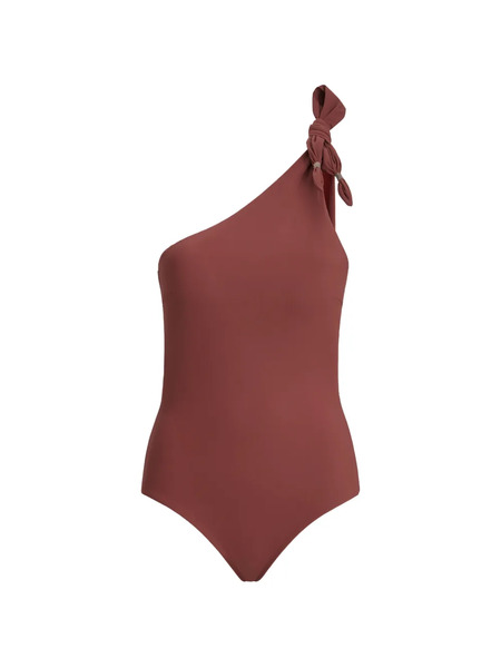  Brunello Cucinelli Knot Monili Swimsuit - Brown 