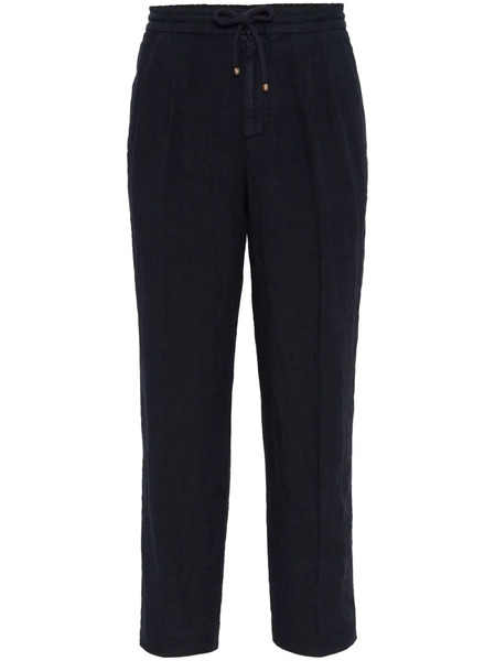  Brunello Cucinelli Linen Trousers - Blue 