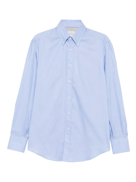  Brunello Cucinelli Long Sleeve Shirt - Blue 