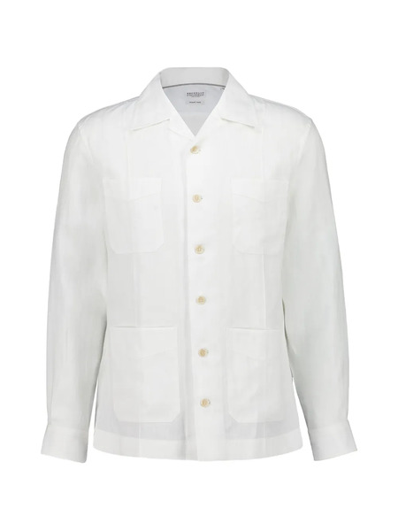  Brunello Cucinelli Long-sleeve Shirt - White 