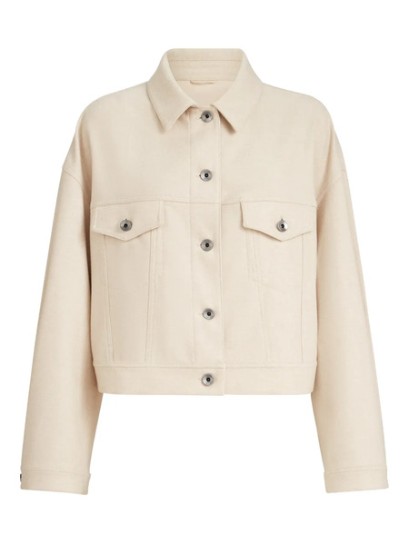  Brunello Cucinelli Monili-embellishment Jacket - Neutrals 