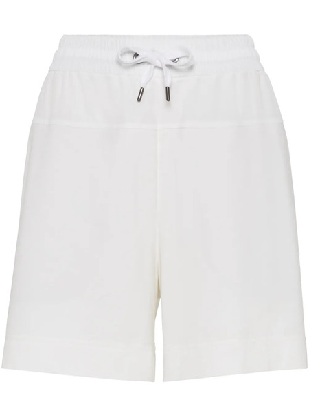  Brunello Cucinelli Panelled Track Shorts - White 