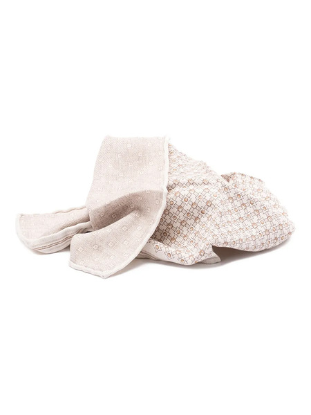  Brunello Cucinelli Patterned Scarf - Neutrals 