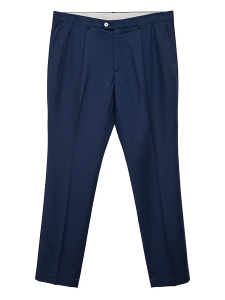  Brunello Cucinelli Pleated Trousers - Blue 