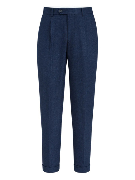  Brunello Cucinelli Pleated Trousers - Blue 