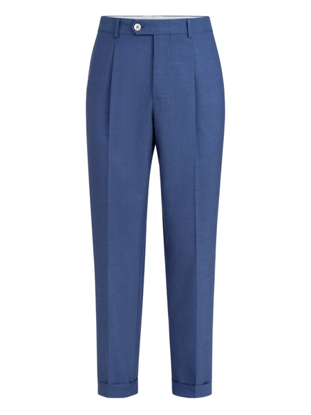  Brunello Cucinelli Pleated Trousers - Blue 