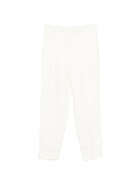  Brunello Cucinelli Pleated Trousers - White 