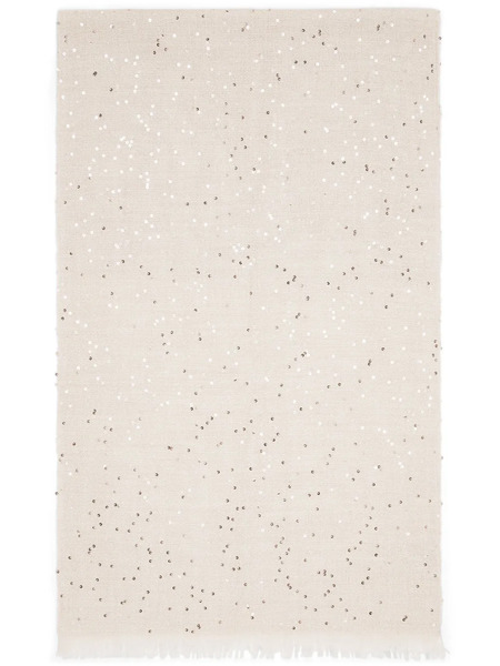  Brunello Cucinelli Sequin-embellished Scarf - Neutrals 