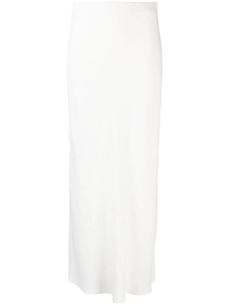  Brunello Cucinelli Side-slit Skirt - White 