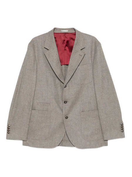  Brunello Cucinelli Single-breasted Blazer - Grey 