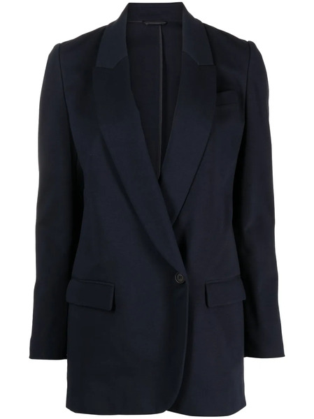  Brunello Cucinelli Single-breasted Tailored Jacket - Blue 