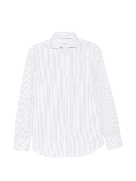  Brunello Cucinelli Striped Shirt - White 