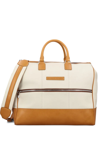  Brunello Cucinelli Summer Boston Bag - Neutrals 