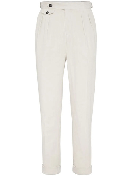  Brunello Cucinelli Tailored Trousers - White 