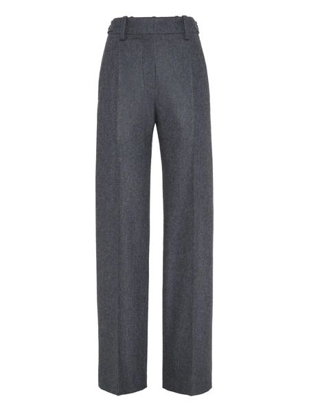  Brunello Cucinelli Tailored Wool Trousers - Grey 