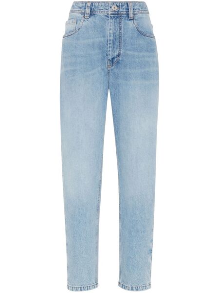 Brunello Cucinelli Tapered Jeans - Blue 