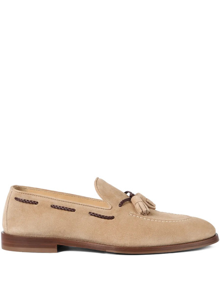  Brunello Cucinelli Tassel-detail Loafers - Neutrals 