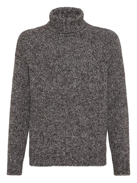  Brunello Cucinelli Textured Jumper - Grey 
