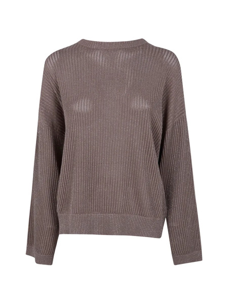  Brunello Cucinelli Textured Knitwear - Brown 