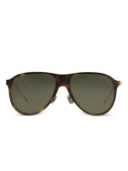  Brunello Cucinelli Titanium Sunset Sunglasses - Brown 