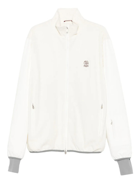  Brunello Cucinelli Wool-blend Jacket - White 