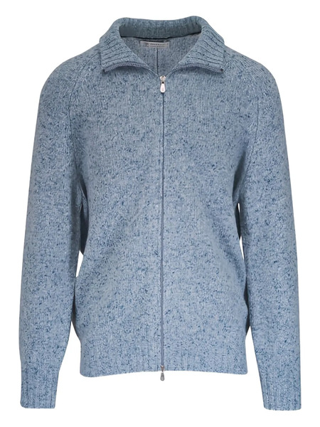  Brunello Cucinelli Zip-fastening Cardigan - Blue 
