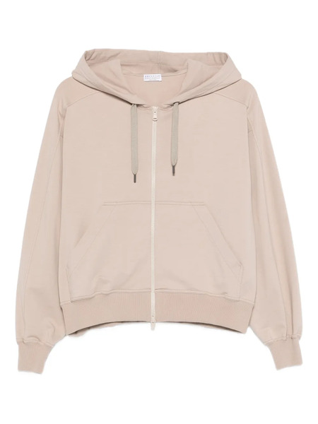  Brunello Cucinelli Zip Hoodie - Neutrals 